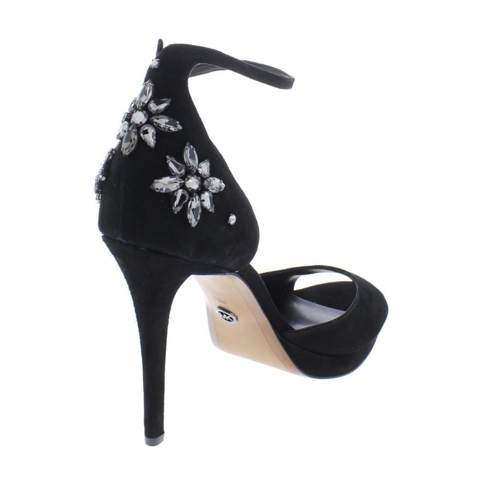 -✨🛍NWT Michael Kors Jeweled Heeled Sandals✨🛍 - Picture 9 of 13